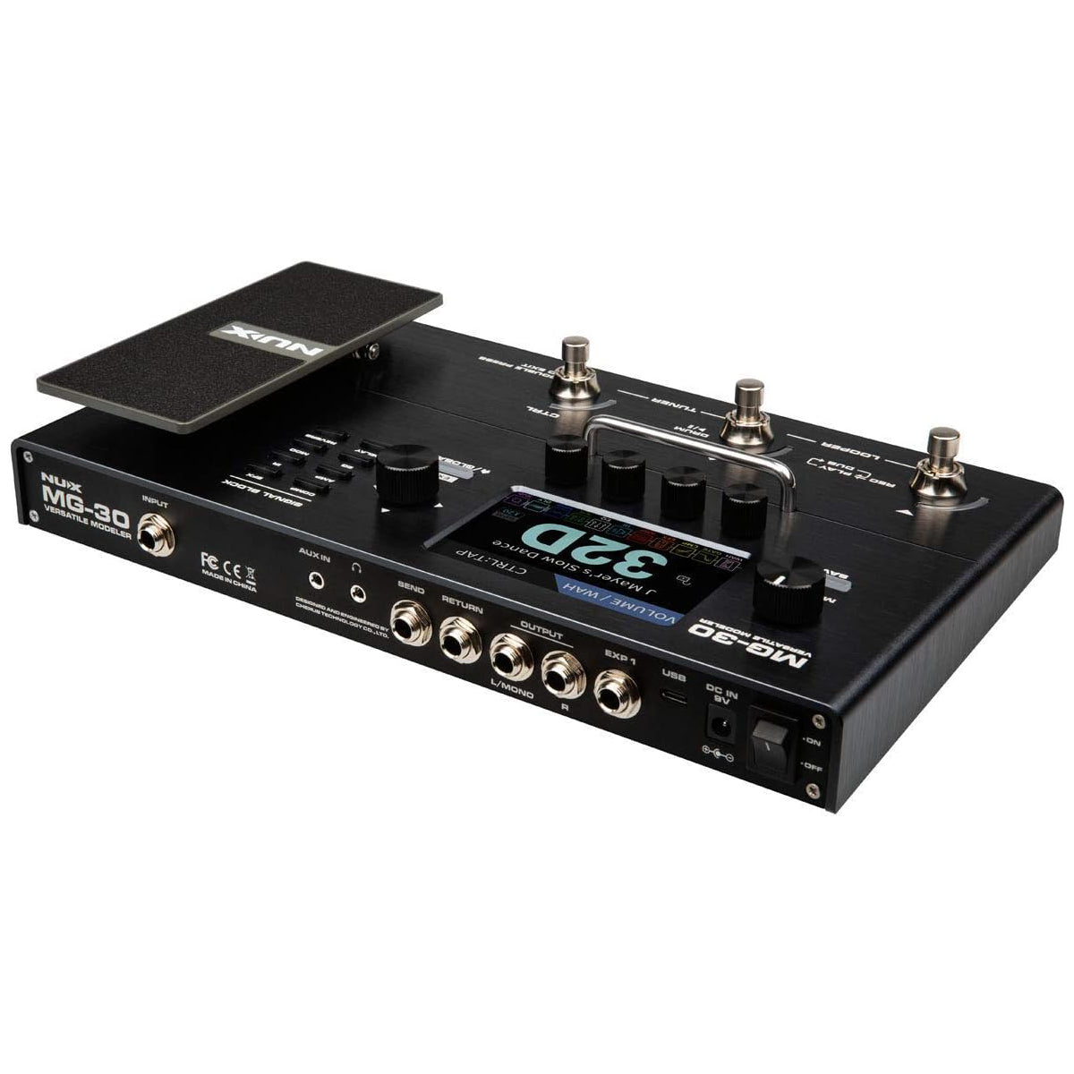 Pedal Guitar Multi Effect NUX MG-30-Mai Nguyên Music