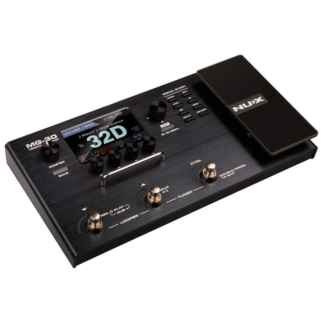 Pedal Guitar Multi Effect Nux MG-30-Mai Nguyên Music