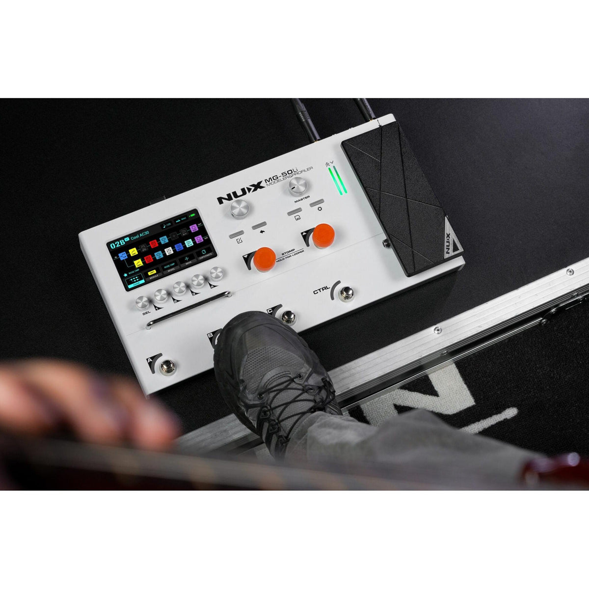 Pedal Guitar Multi Effect Nux MG-50Li-Mai Nguyên Music