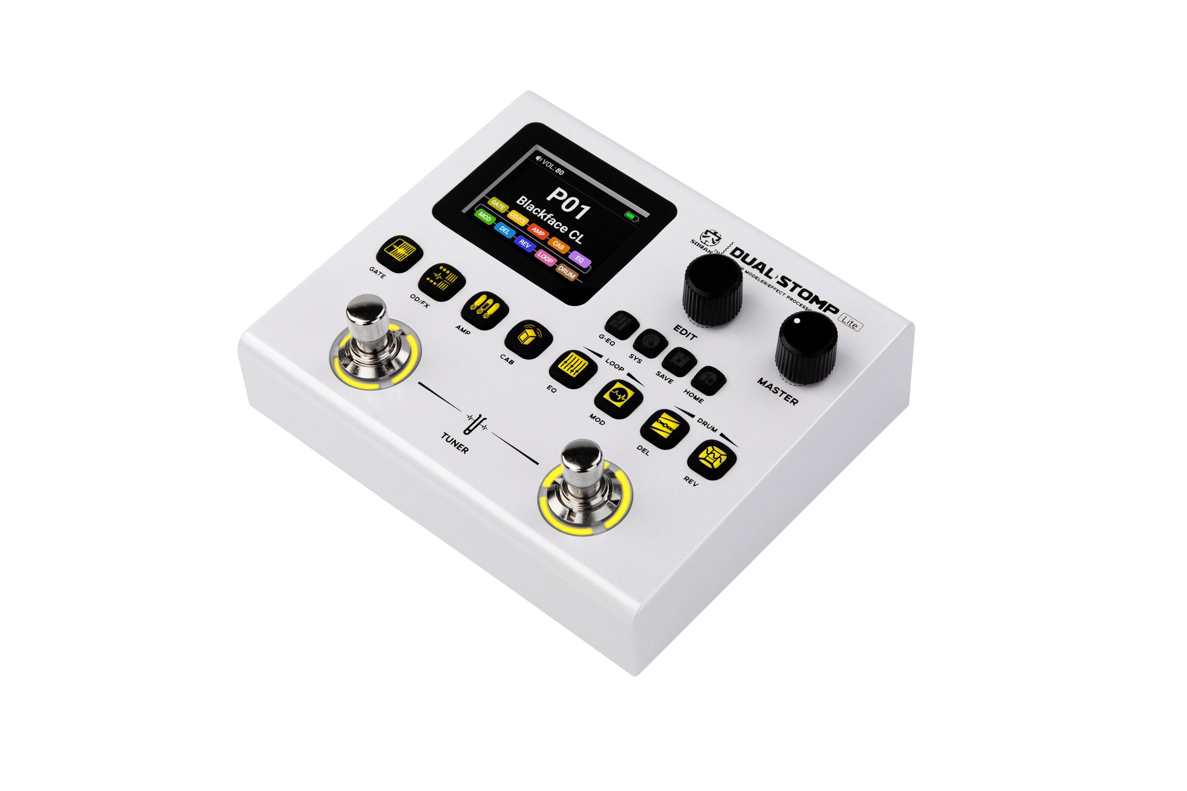 Pedal Guitar Multi Effect Soran Dual Stomp Lite-Mai Nguyên Music