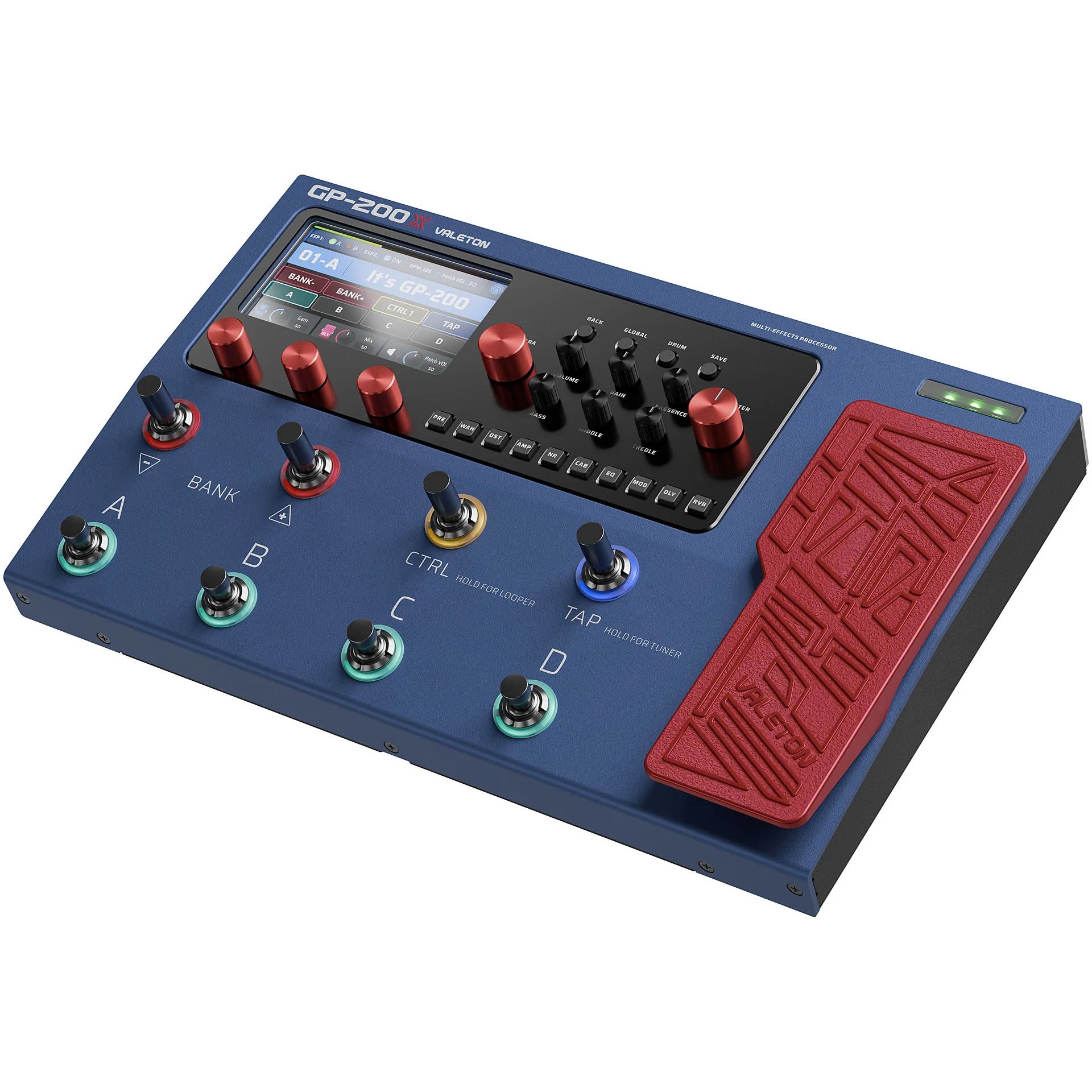 Pedal Guitar Multi Effect Valeton GP-200X-Mai Nguyên Music
