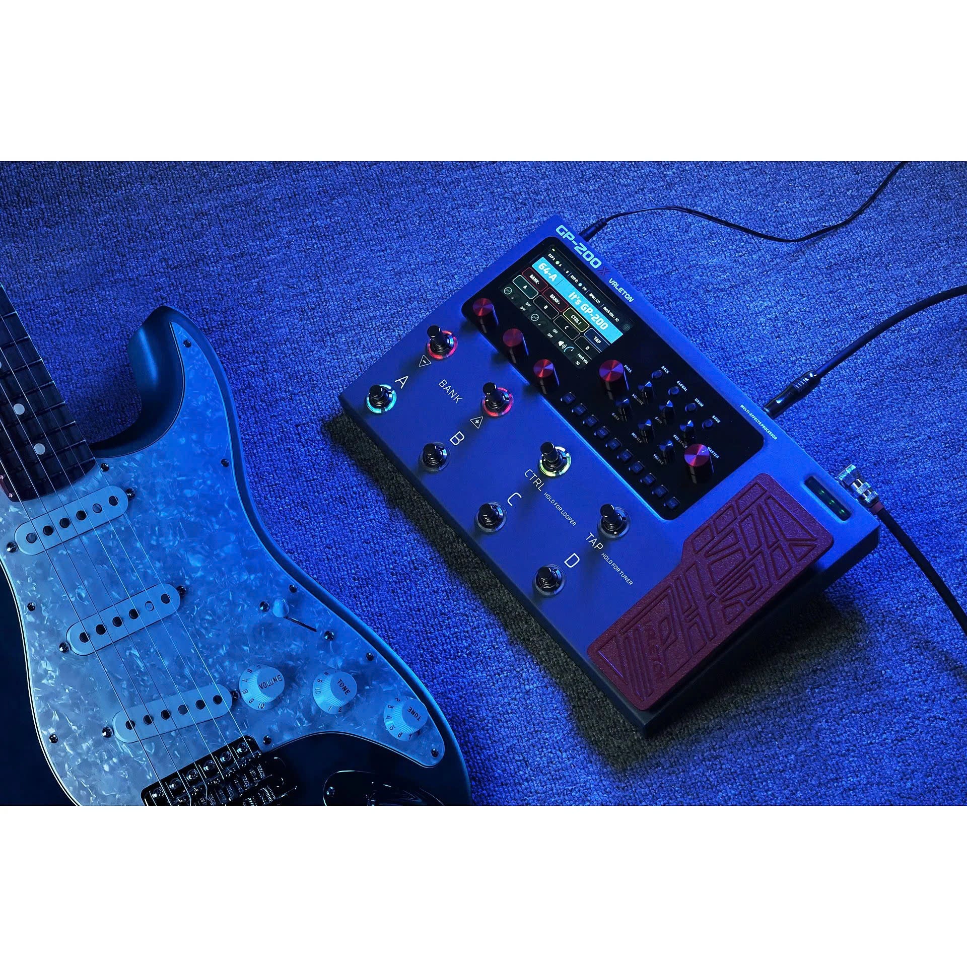 Pedal Guitar Multi Effect Valeton GP-200X-Mai Nguyên Music