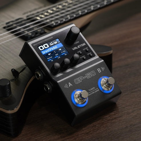 Pedal Guitar Multi Effect Valeton GP-50, Amp IR Loader Mini-Mai Nguyên Music