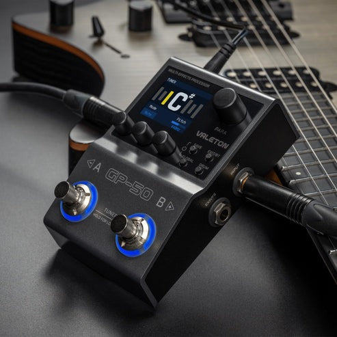 Pedal Guitar Multi Effect Valeton GP-50, Amp IR Loader Mini-Mai Nguyên Music