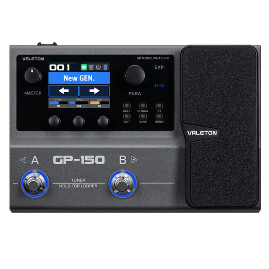 Pedal Guitar Multi Effect Valeton GP150 Amp Modeller-Mai Nguyên Music