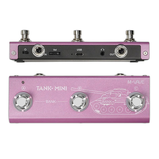 Pedal Guitar Multi Effects M-Vave Tank Mini-Mai Nguyên Music