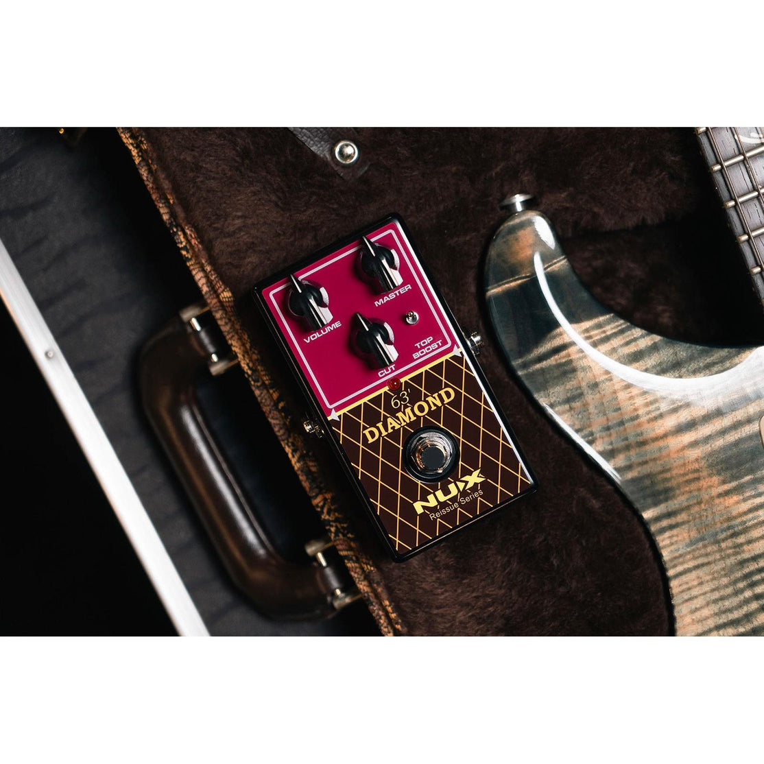 Pedal Guitar Nux 63’ Diamond Overdrive NRO-6-Mai Nguyên Music