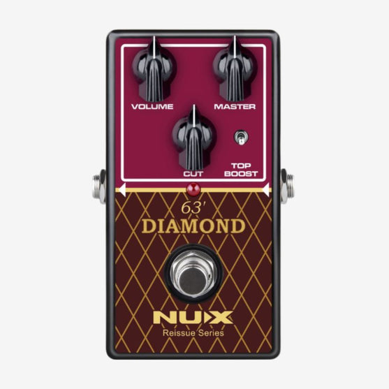 Pedal Guitar Nux 63’ Diamond Overdrive NRO-6-Mai Nguyên Music