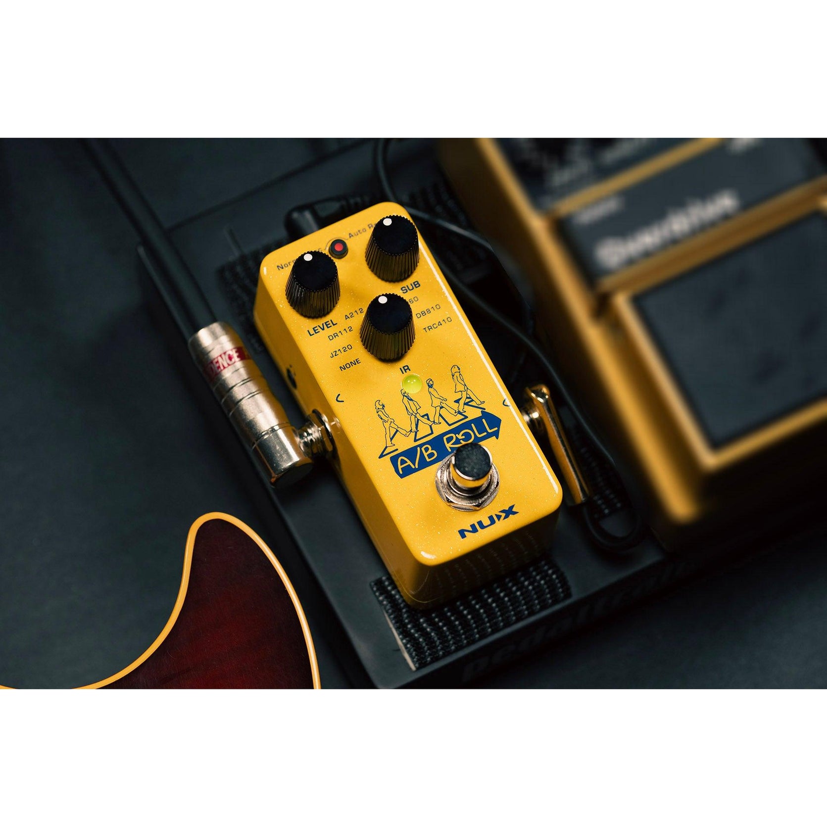 Pedal Guitar Nux A/B ROLL Octave & Looper-Mai Nguyên Music