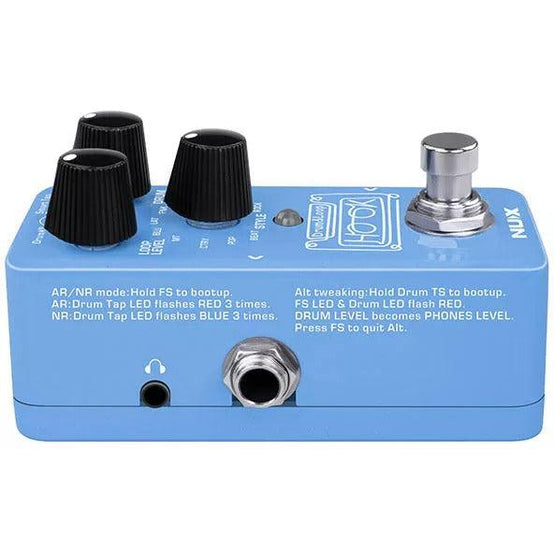 Pedal Guitar Nux Hook Drum & Loop NDL-3-Mai Nguyên Music