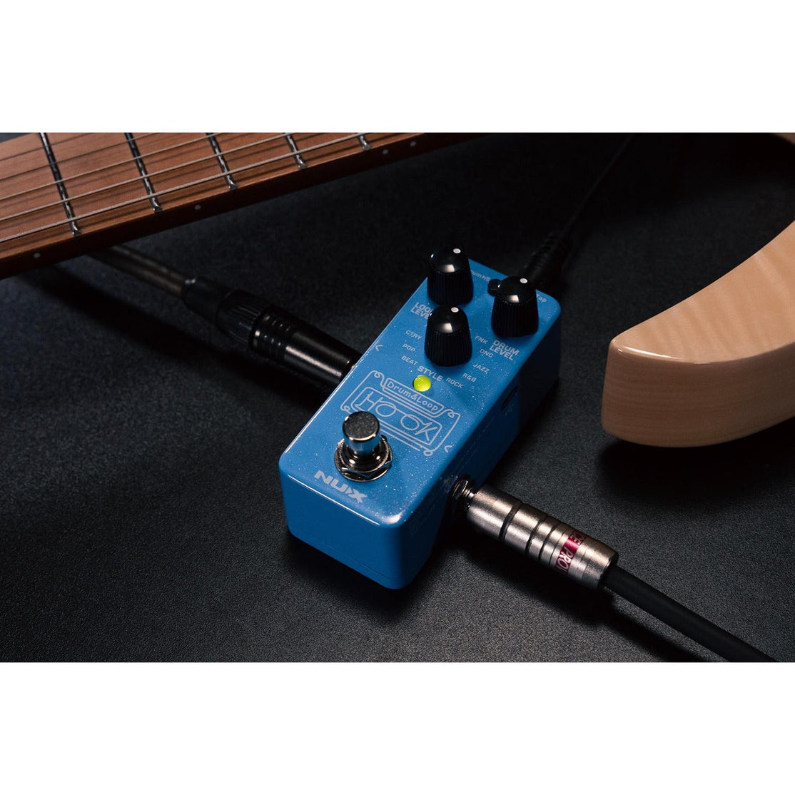 Pedal Guitar Nux Hook Drum & Loop NDL-3-Mai Nguyên Music