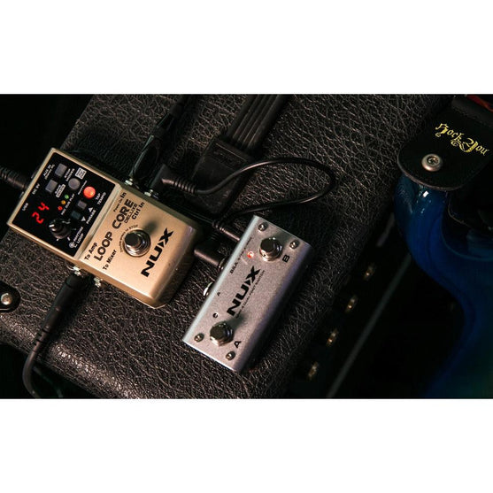 Pedal Guitar Nux Loop Core Deluxe Bundle-Mai Nguyên Music