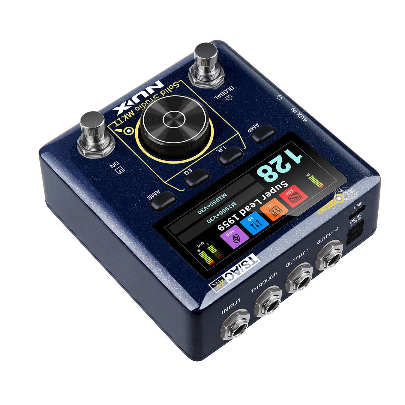 Pedal Guitar Nux Solid Studio MKII NSS-6-Mai Nguyên Music