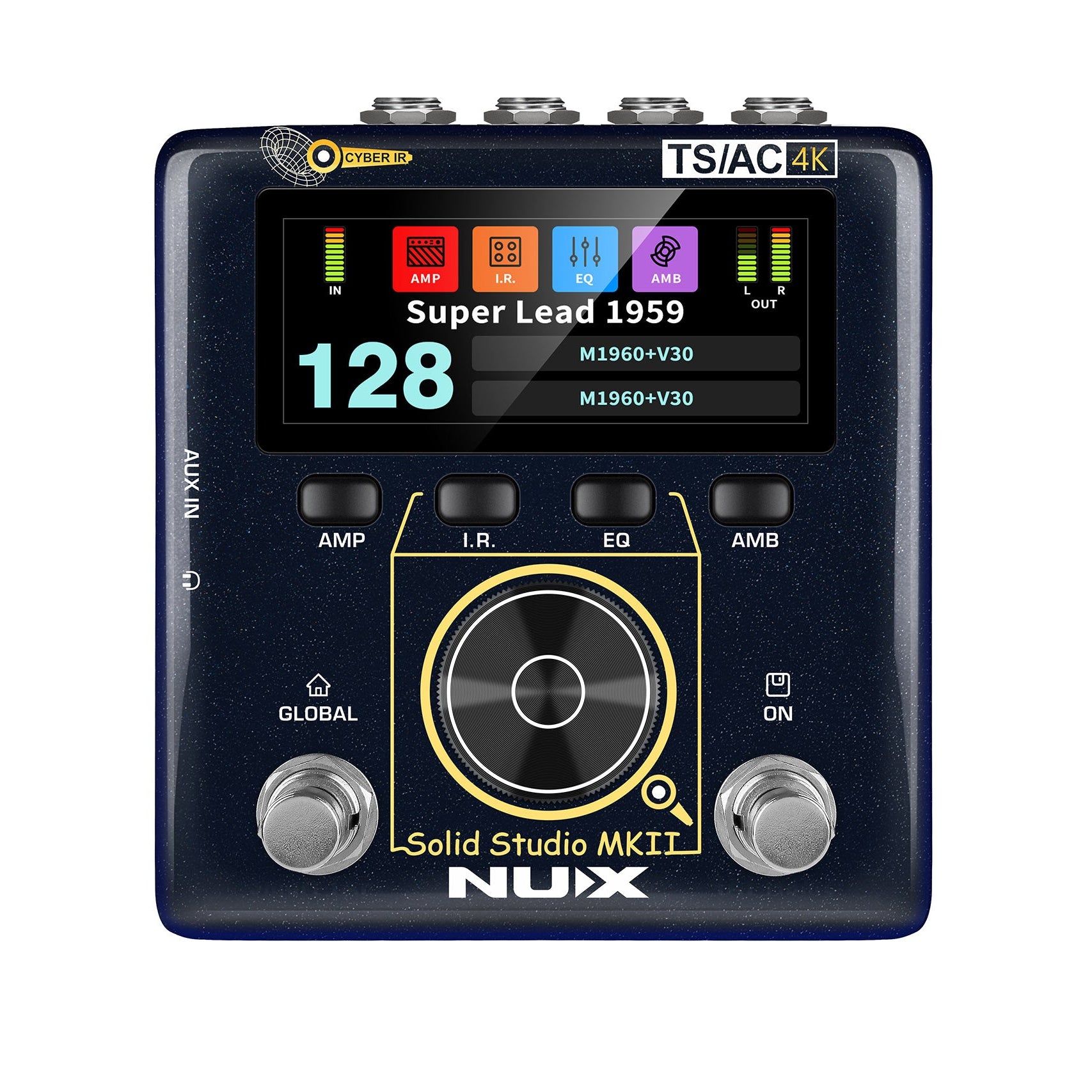 Pedal Guitar Nux Solid Studio MKII NSS-6-Mai Nguyên Music