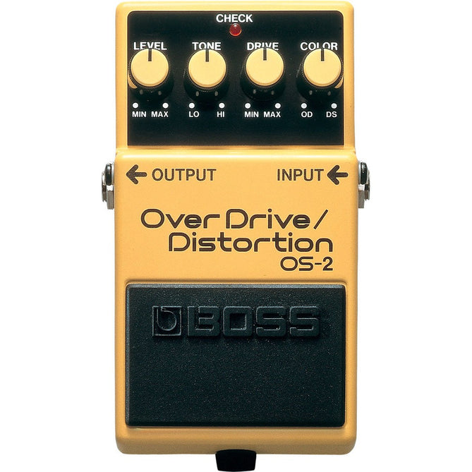 Pedal Guitar OverDrive/Distortion Boss OS-2-Mai Nguyên Music