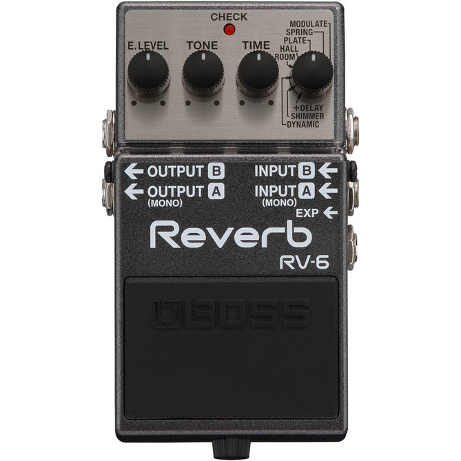 Pedal Guitar Reverb Boss RV-6-Mai Nguyên Music