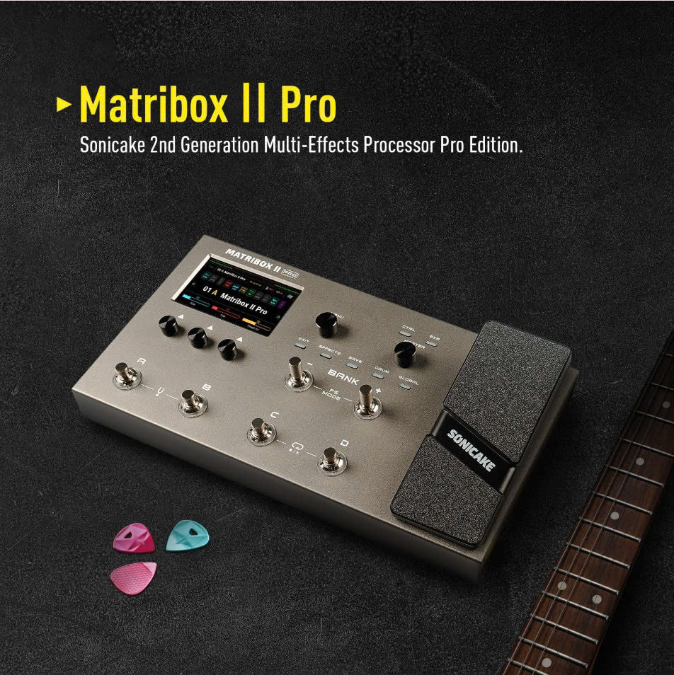 Pedal Guitar Sonicake Matribox II Pro QME-200-Mai Nguyên Music