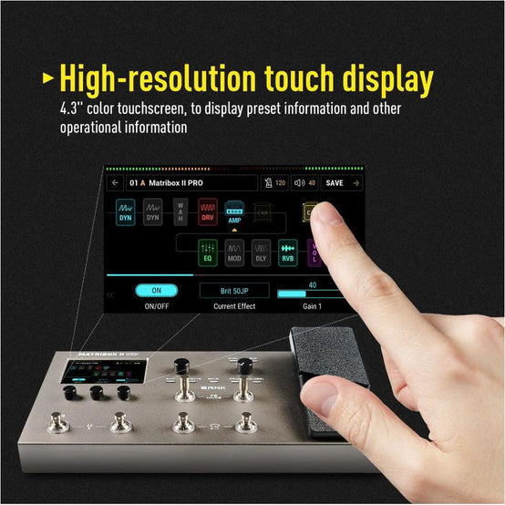 Pedal Guitar Sonicake Matribox II Pro QME-200-Mai Nguyên Music
