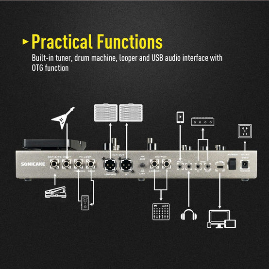 Pedal Guitar Sonicake Matribox II Pro QME-200-Mai Nguyên Music