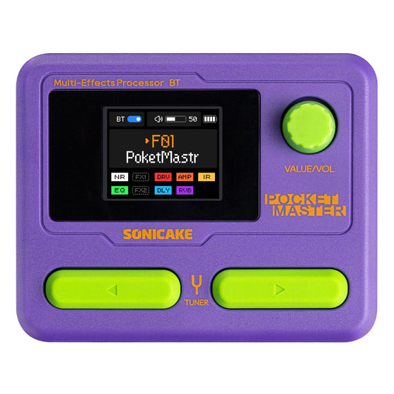 Pedal Guitar Sonicake Pocket Master QME-10-Mai Nguyên Music