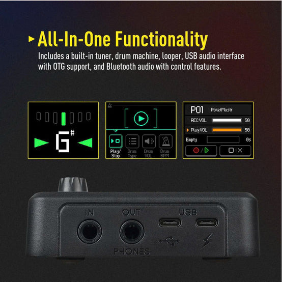 Pedal Guitar Sonicake Pocket Master QME-10-Mai Nguyên Music