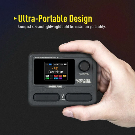 Pedal Guitar Sonicake Pocket Master QME-10-Mai Nguyên Music