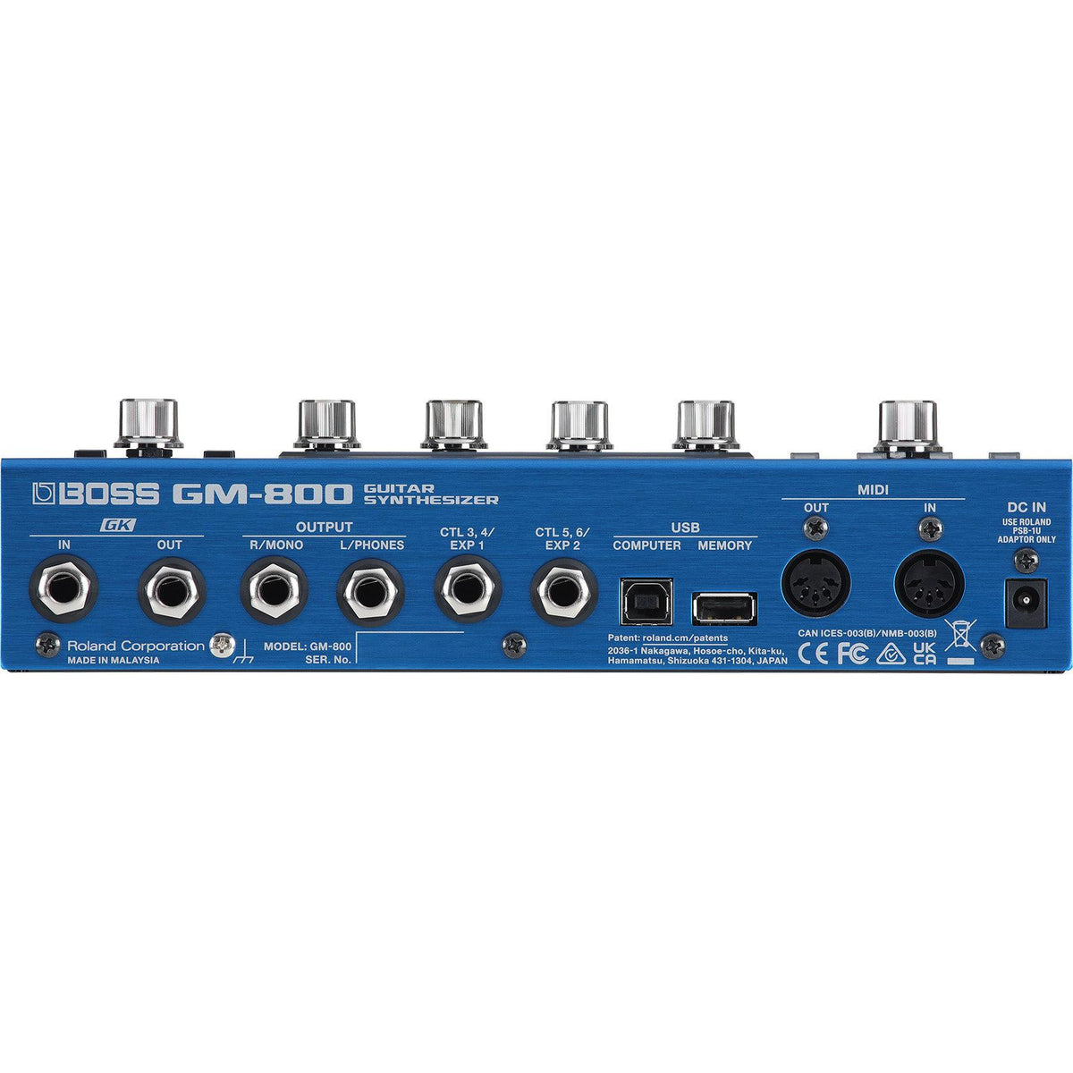 Pedal Guitar Synthesizer Boss GM-800-Mai Nguyên Music