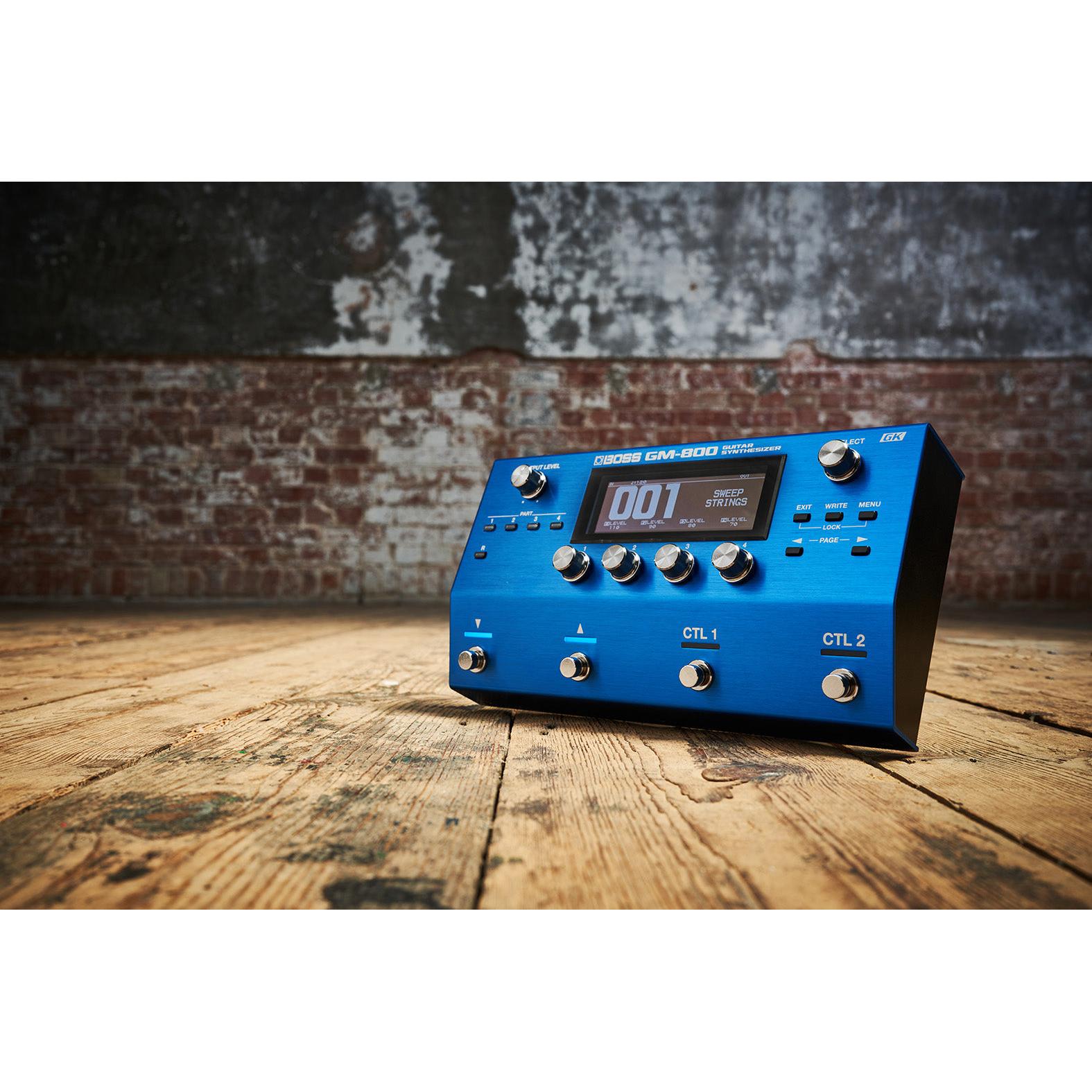 Pedal Guitar Synthesizer Boss GM-800-Mai Nguyên Music