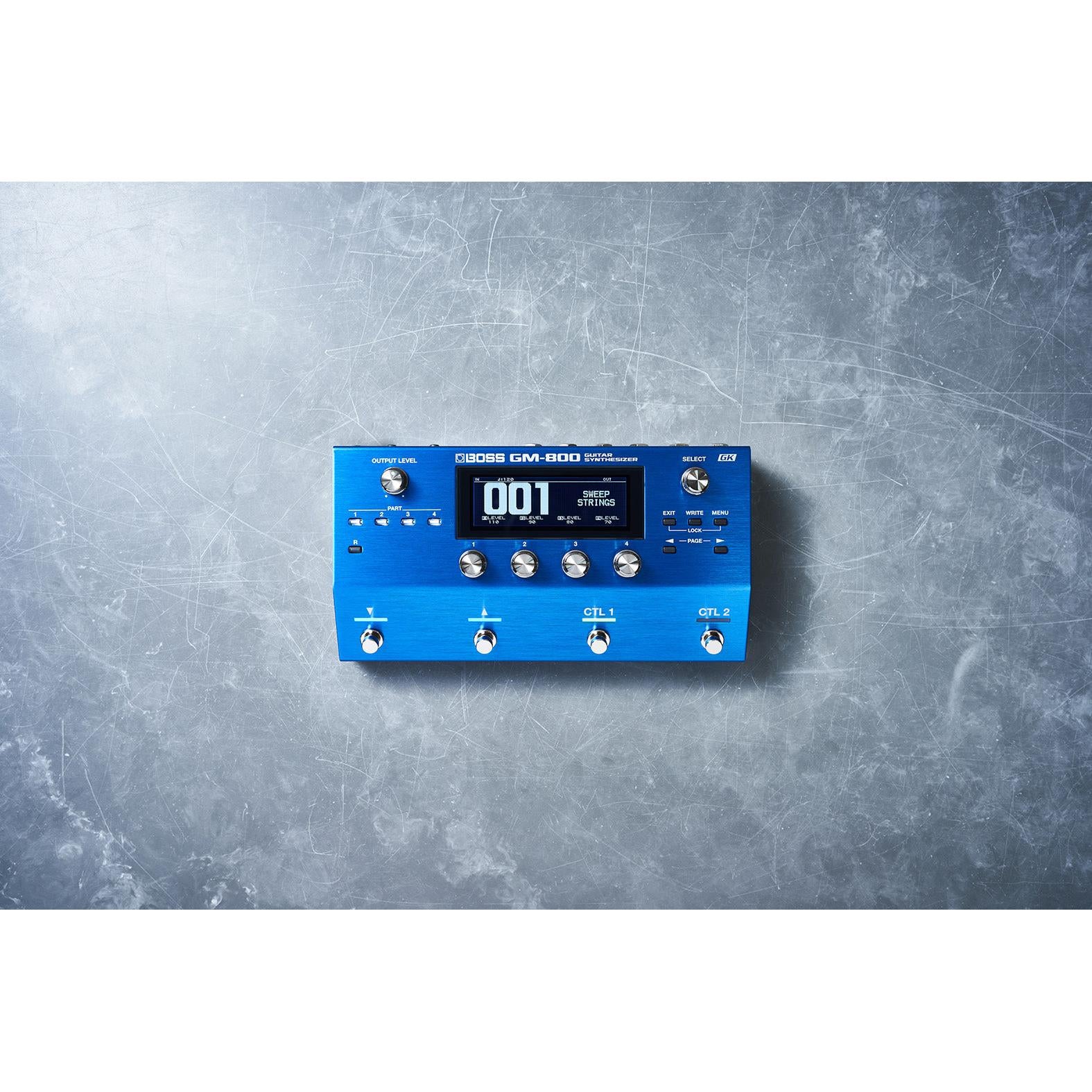 Pedal Guitar Synthesizer Boss GM-800-Mai Nguyên Music