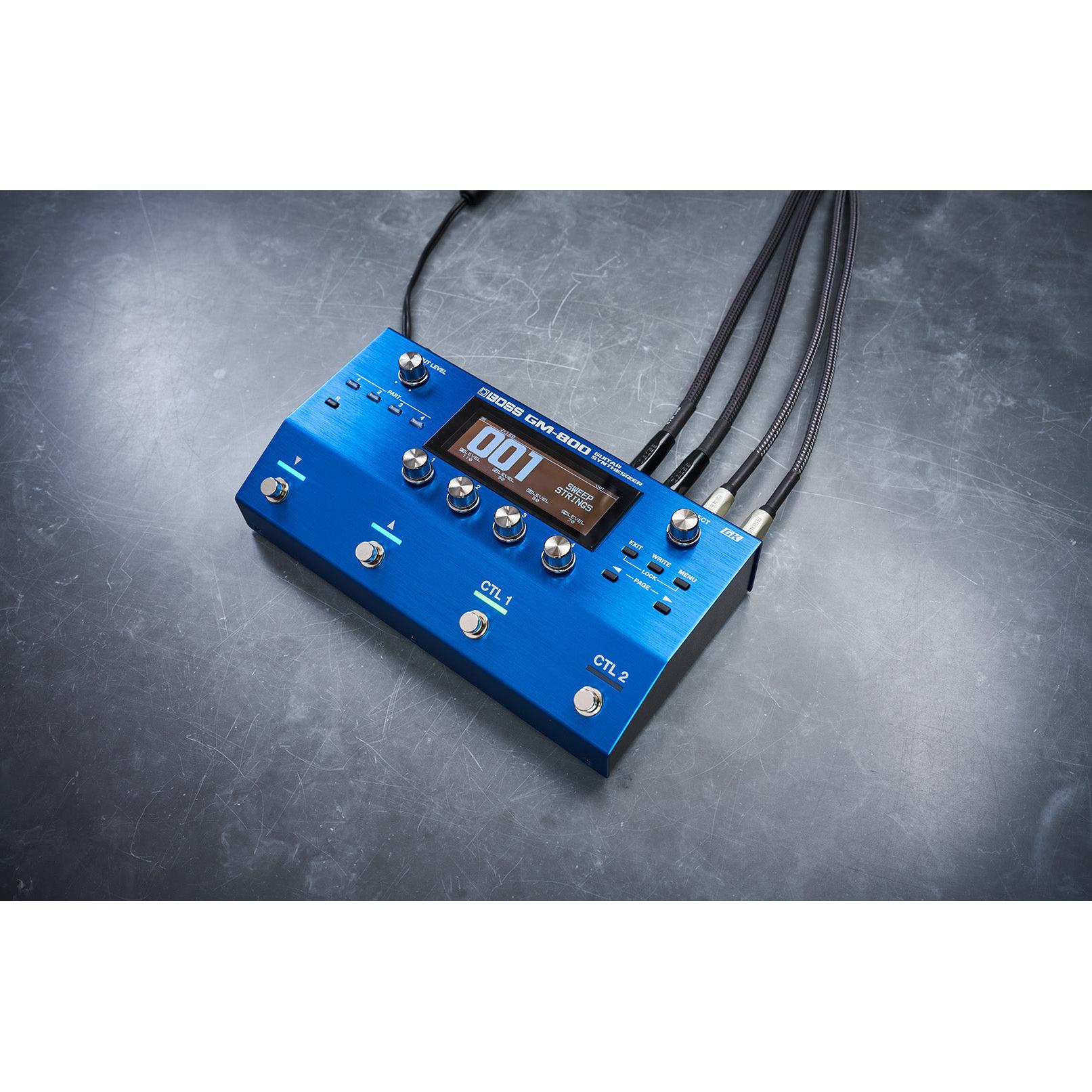 Pedal Guitar Synthesizer Boss GM-800-Mai Nguyên Music