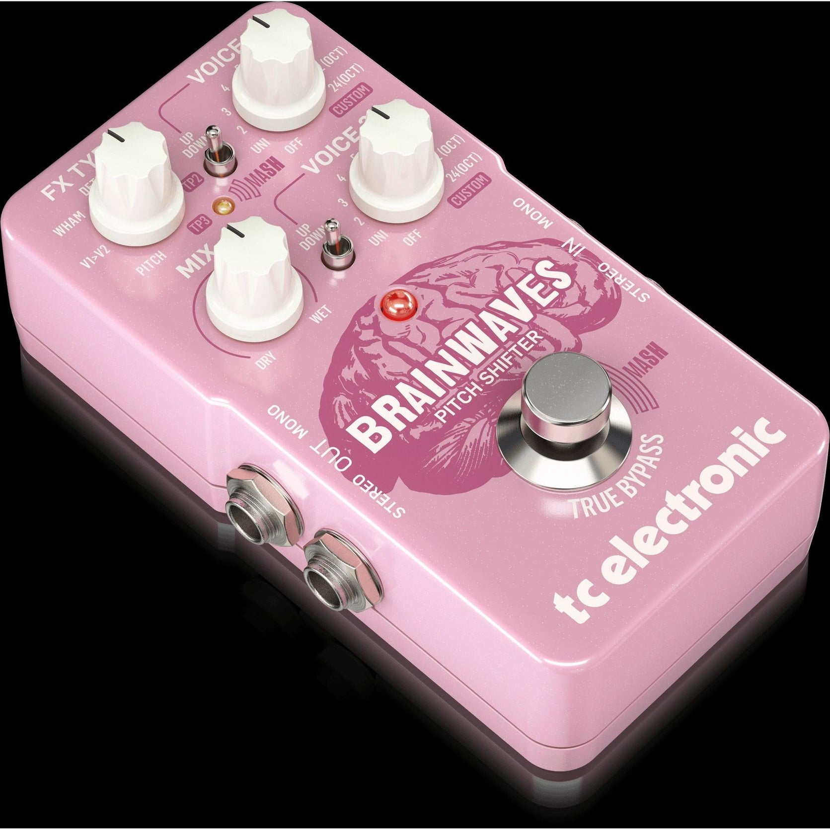 Pedal Guitar TC Electronic Brainwaves Pitch Shifter-Mai Nguyên Music