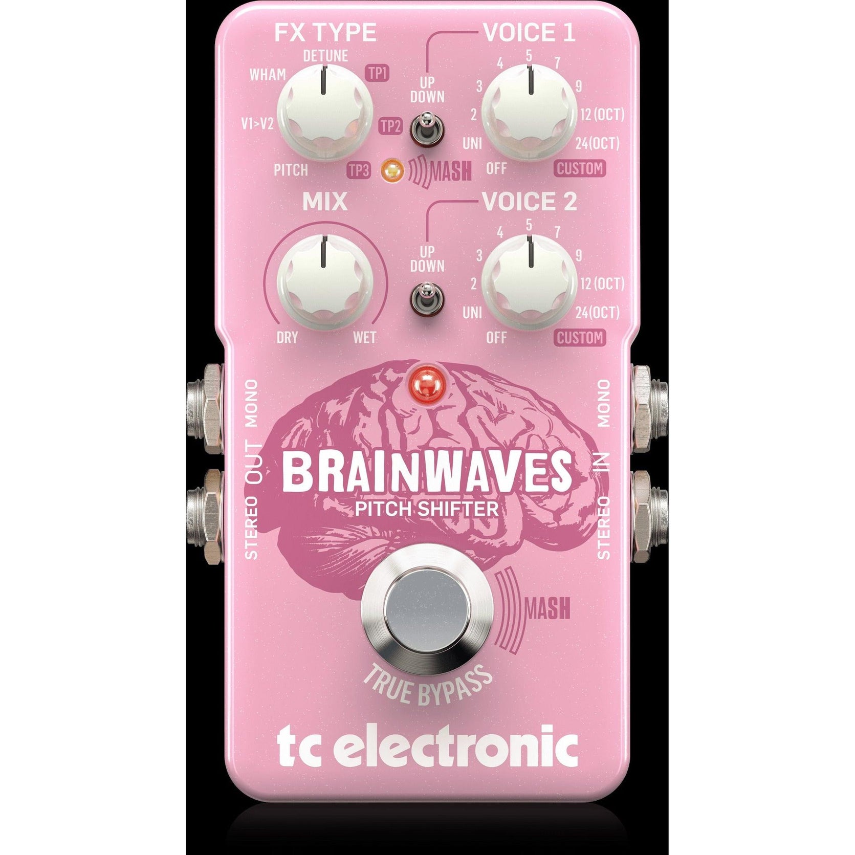 Pedal Guitar TC Electronic Brainwaves Pitch Shifter-Mai Nguyên Music