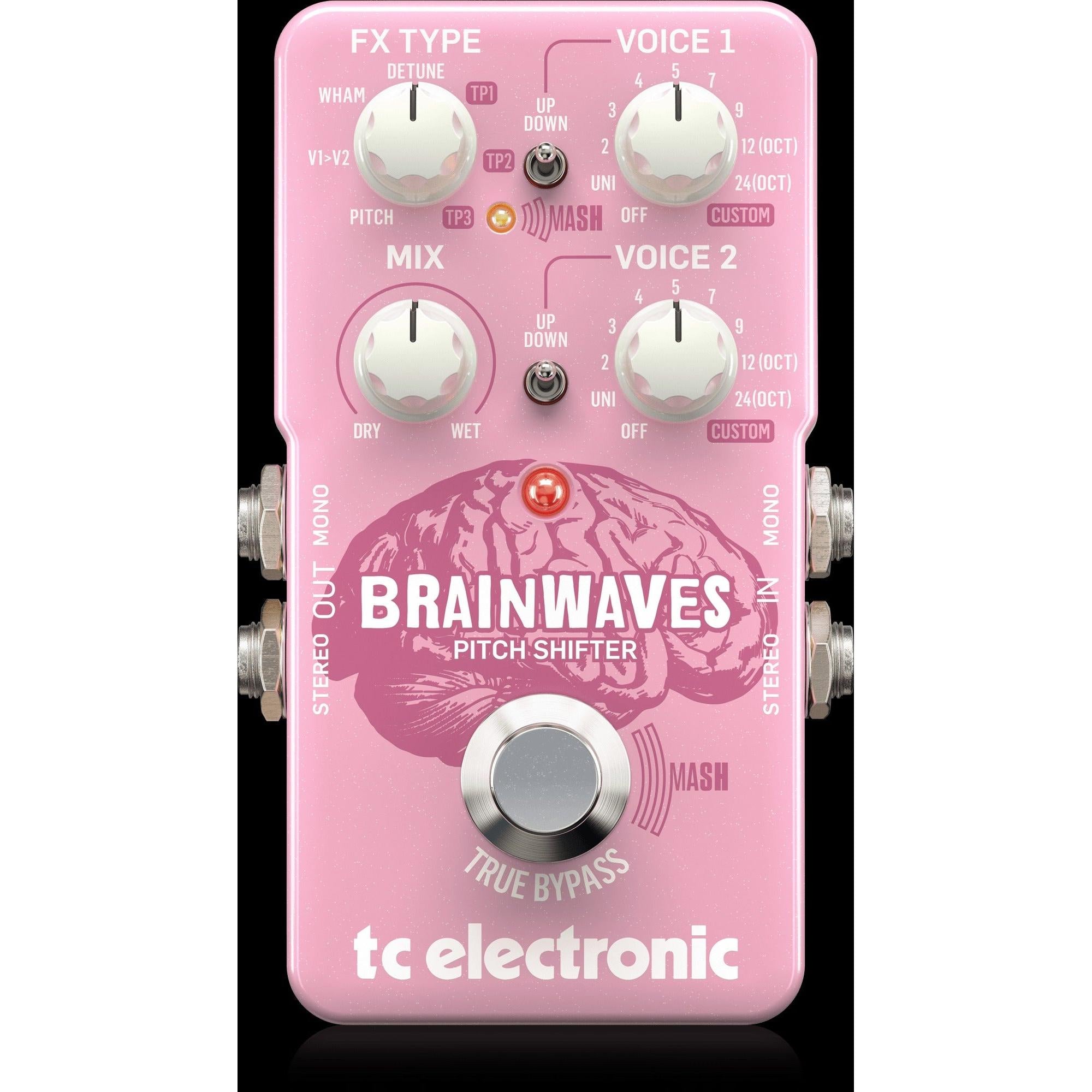 Pedal Guitar TC Electronic Brainwaves Pitch Shifter-Mai Nguyên Music