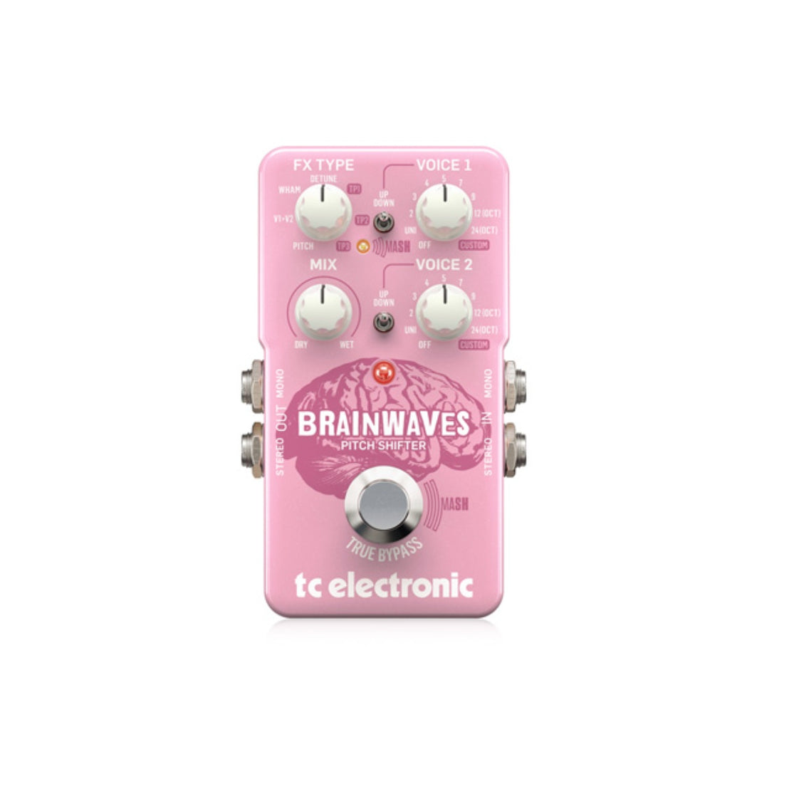 Pedal Guitar TC Electronic Brainwaves Pitch Shifter-Mai Nguyên Music