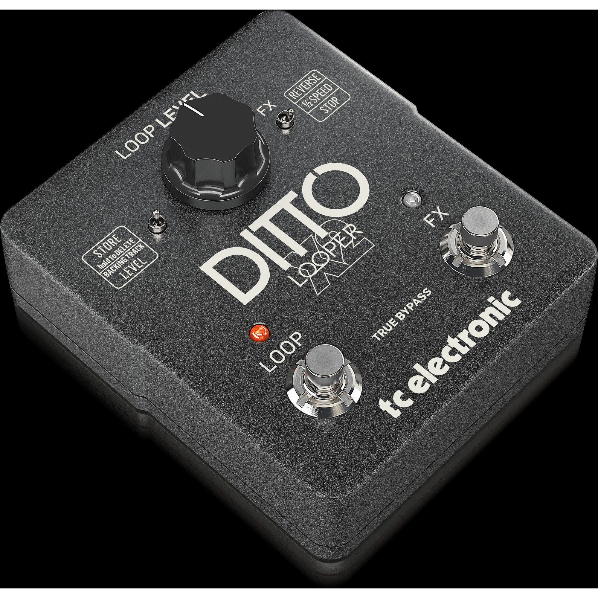 Pedal Guitar TC Electronic Ditto Looper X2-Mai Nguyên Music