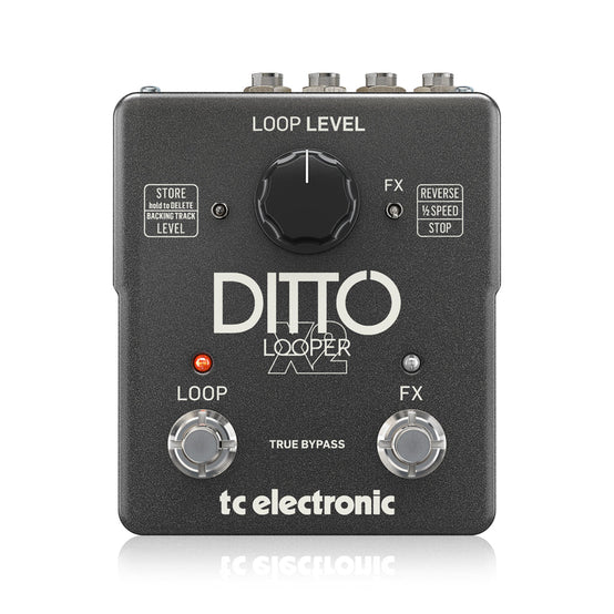 Pedal Guitar TC Electronic Ditto Looper X2-Mai Nguyên Music