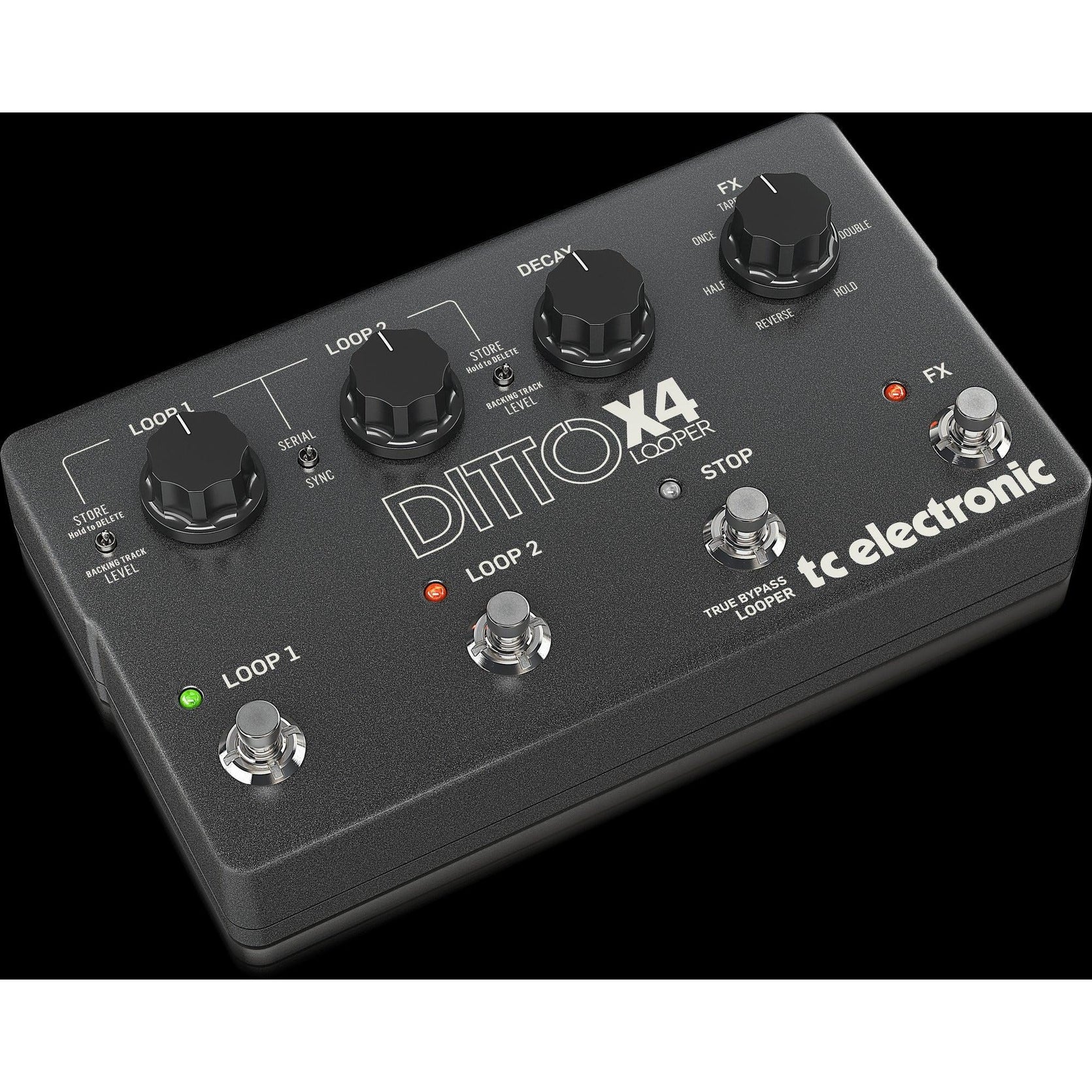 Pedal Guitar TC Electronic Ditto Looper X4-Mai Nguyên Music