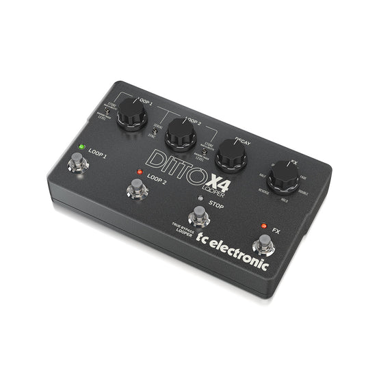 Pedal Guitar TC Electronic Ditto Looper X4-Mai Nguyên Music