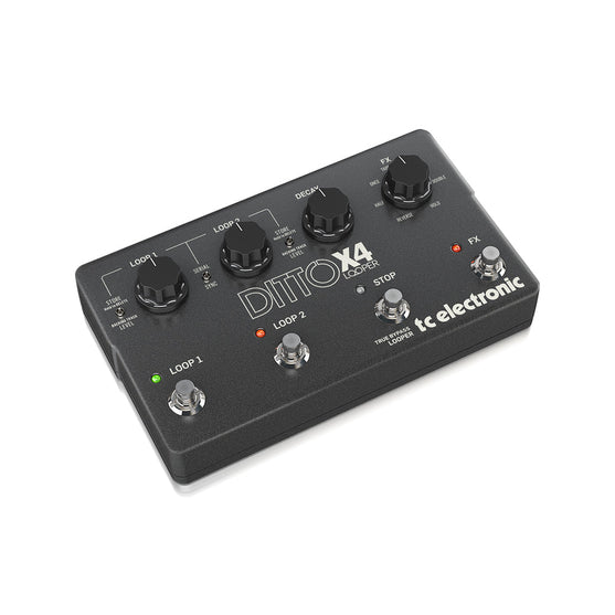 Pedal Guitar TC Electronic Ditto Looper X4-Mai Nguyên Music