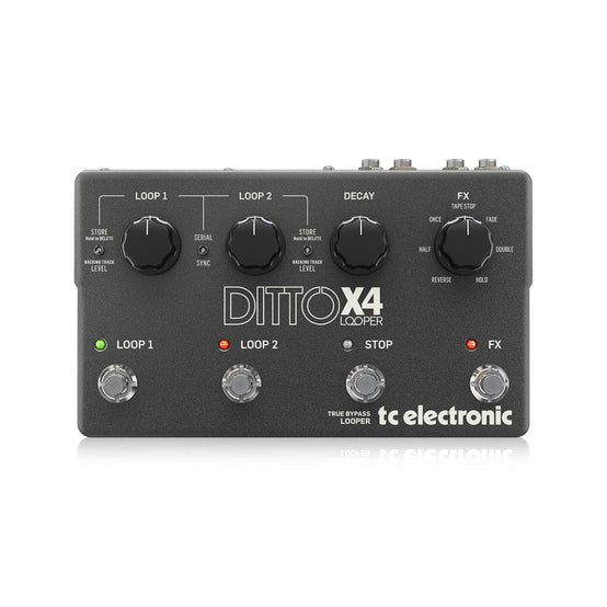 Pedal Guitar TC Electronic Ditto Looper X4-Mai Nguyên Music