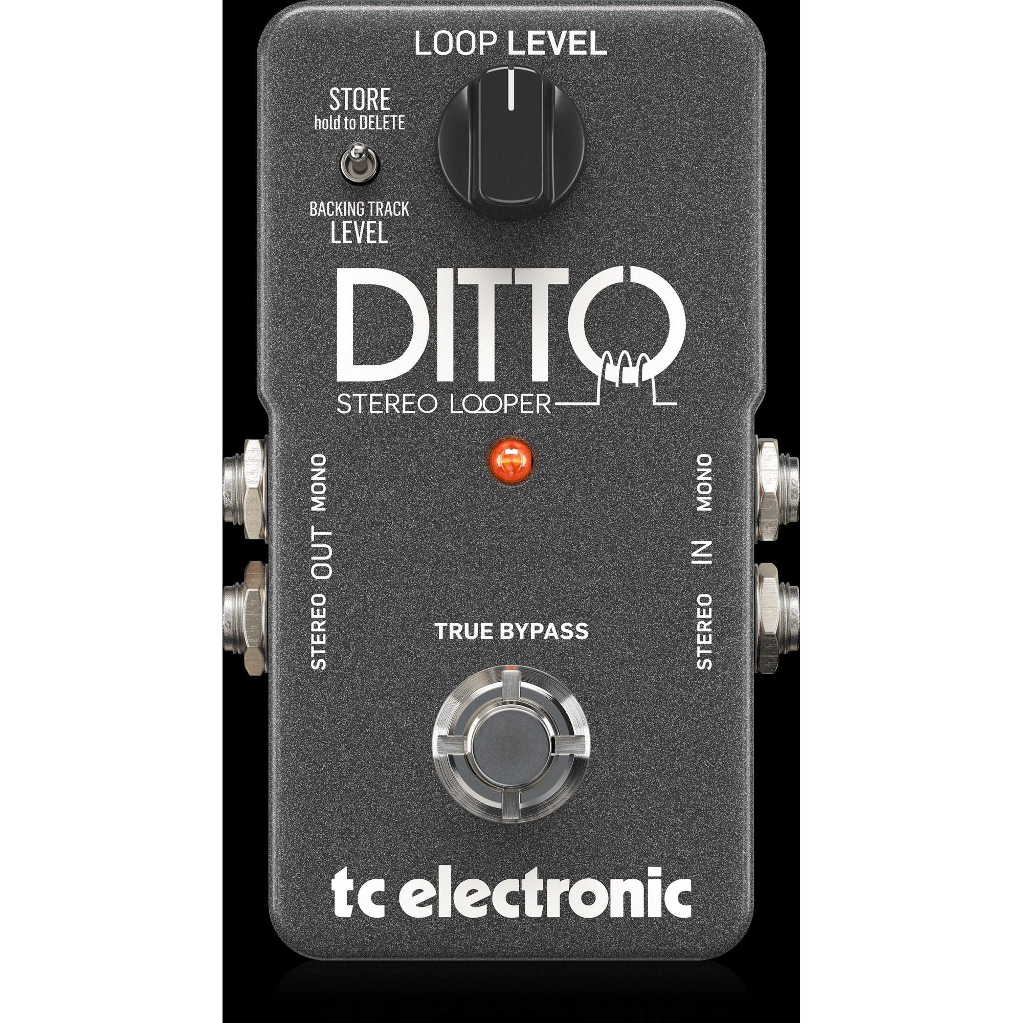 Pedal Guitar TC Electronic Ditto Stereo Looper-Mai Nguyên Music