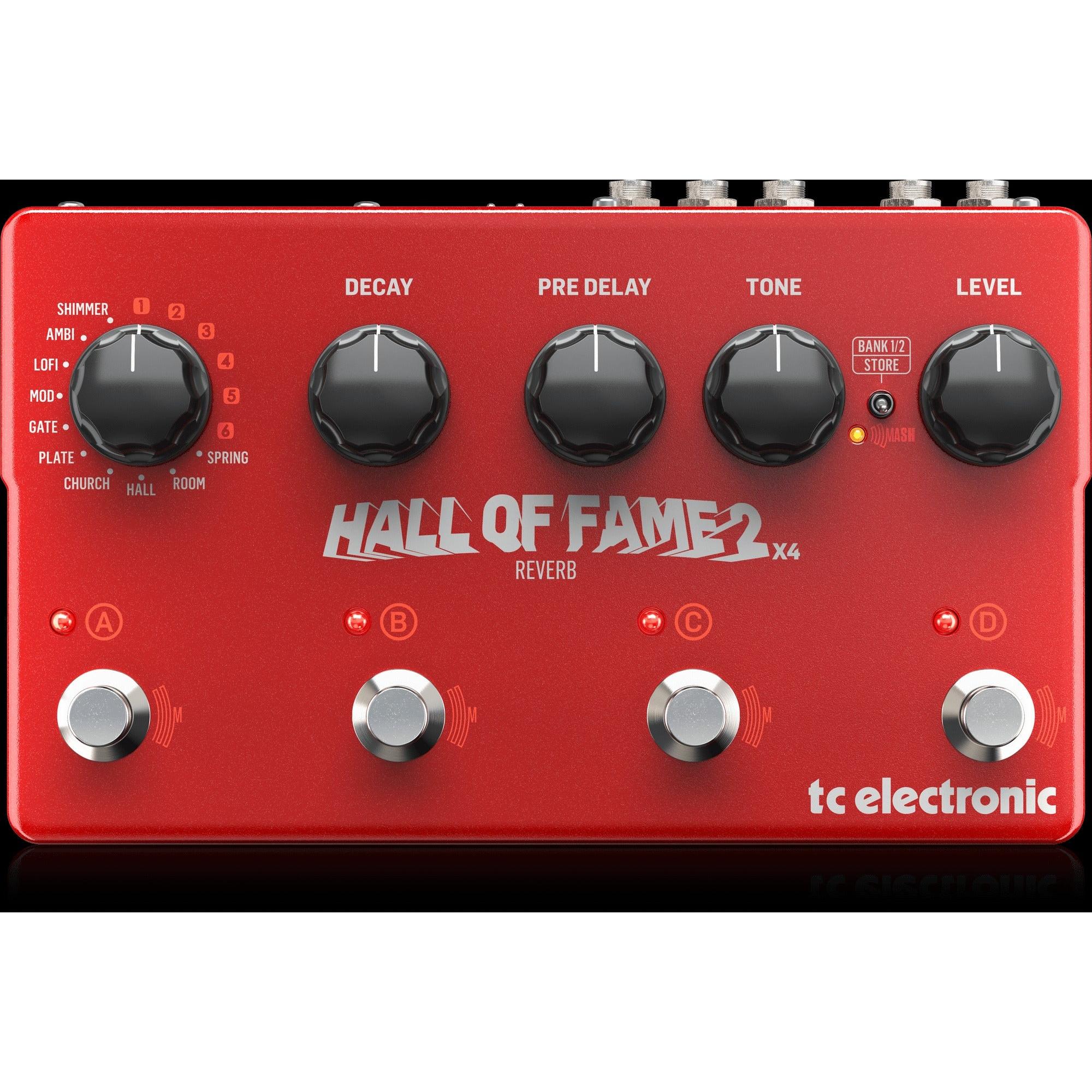 Pedal Guitar TC Electronic Hall of Fame 2 X4-Mai Nguyên Music