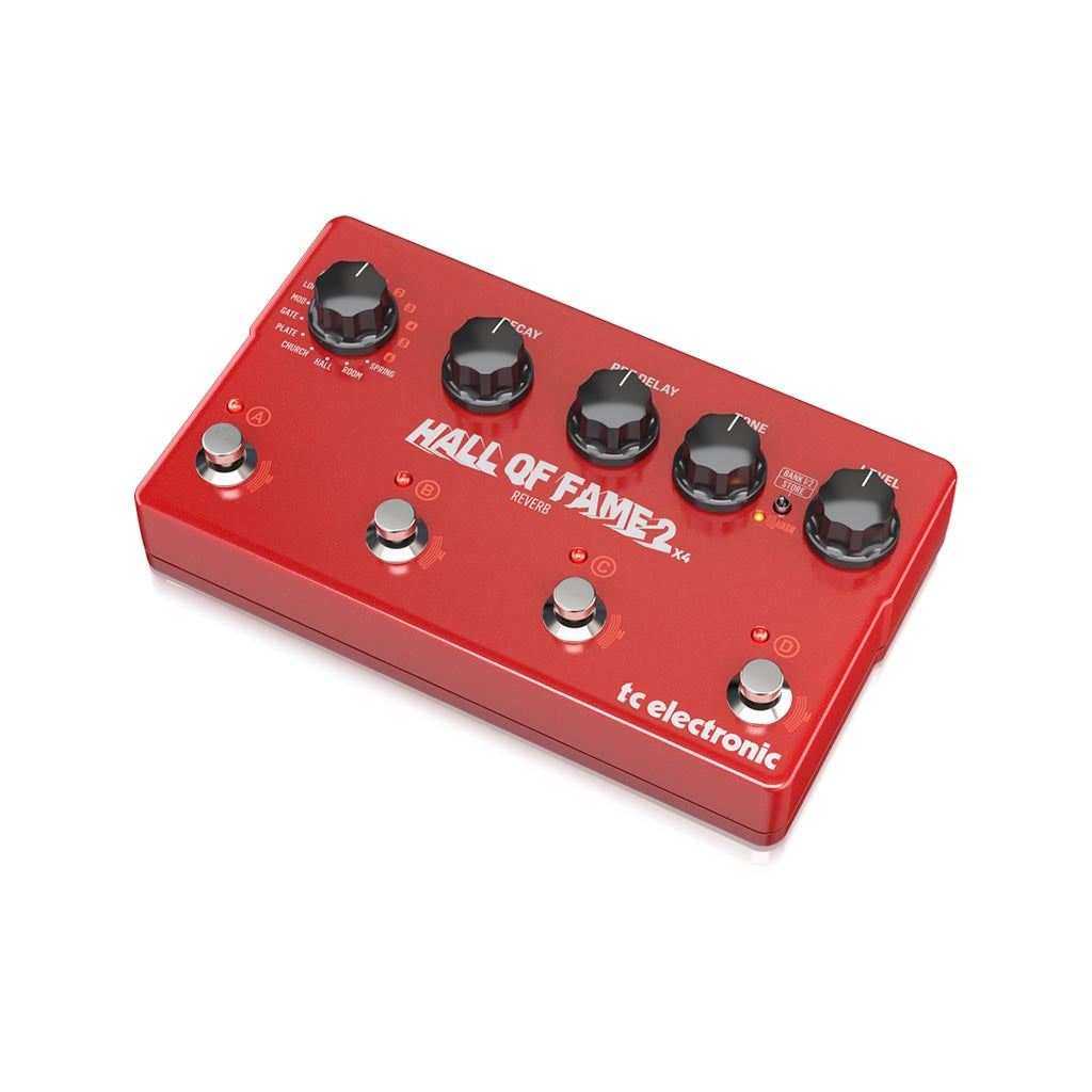 Pedal Guitar TC Electronic Hall of Fame 2 X4 Reverb-Mai Nguyên Music