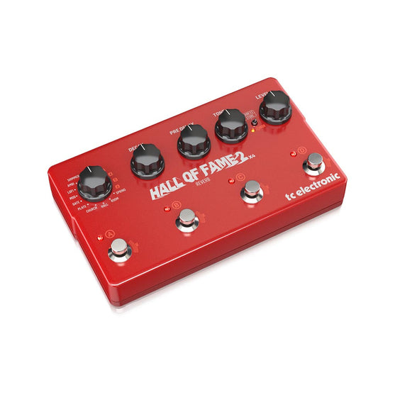 Pedal Guitar TC Electronic Hall of Fame 2 X4 Reverb-Mai Nguyên Music