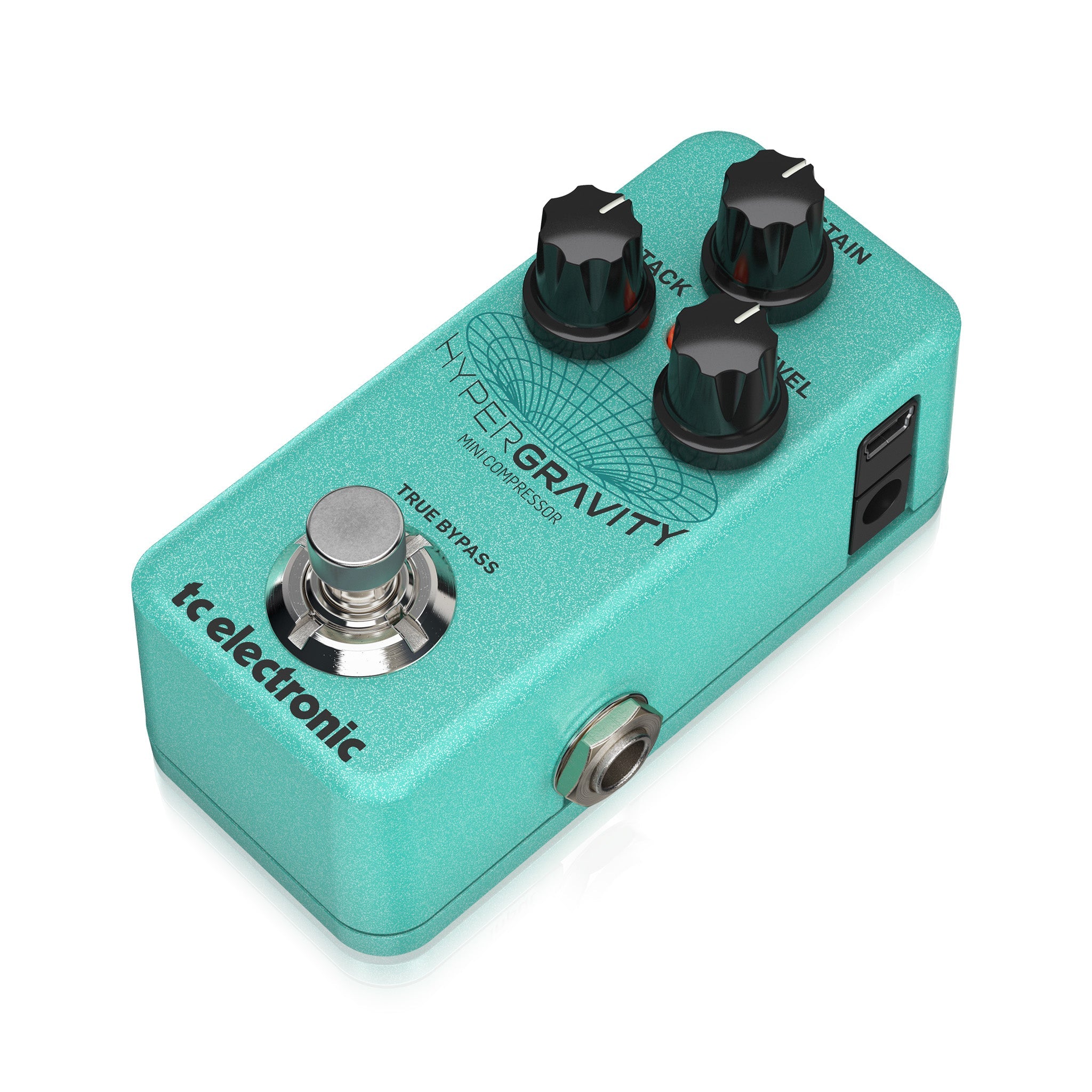 Pedal Guitar TC Electronic HyperGravity Mini Compressor-Mai Nguyên Music