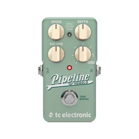 Pedal Guitar TC Electronic Pipeline Tap Tremolo-Mai Nguyên Music
