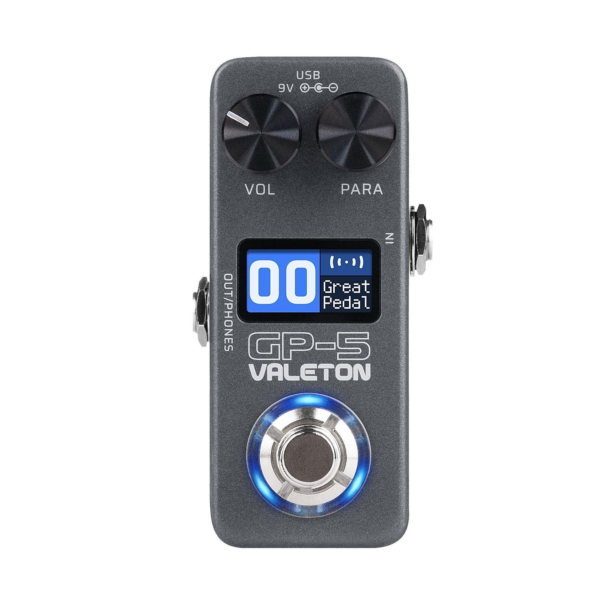 Pedal Guitar Valeton GP-5 Multi-FX, Amp & IR Loader Mini-Mai Nguyên Music