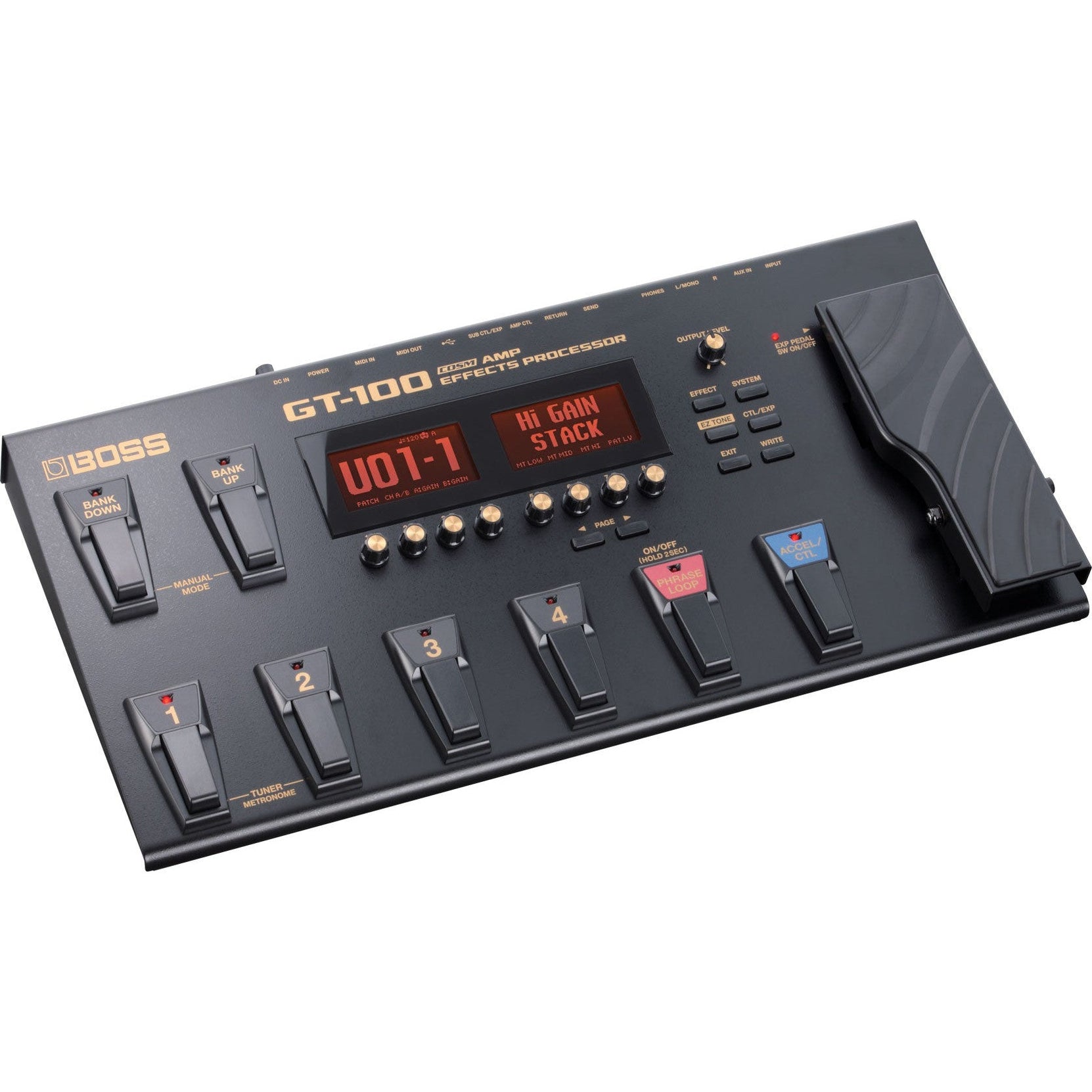 Pedal Multi Effect Boss GT-100-Mai Nguyên Music