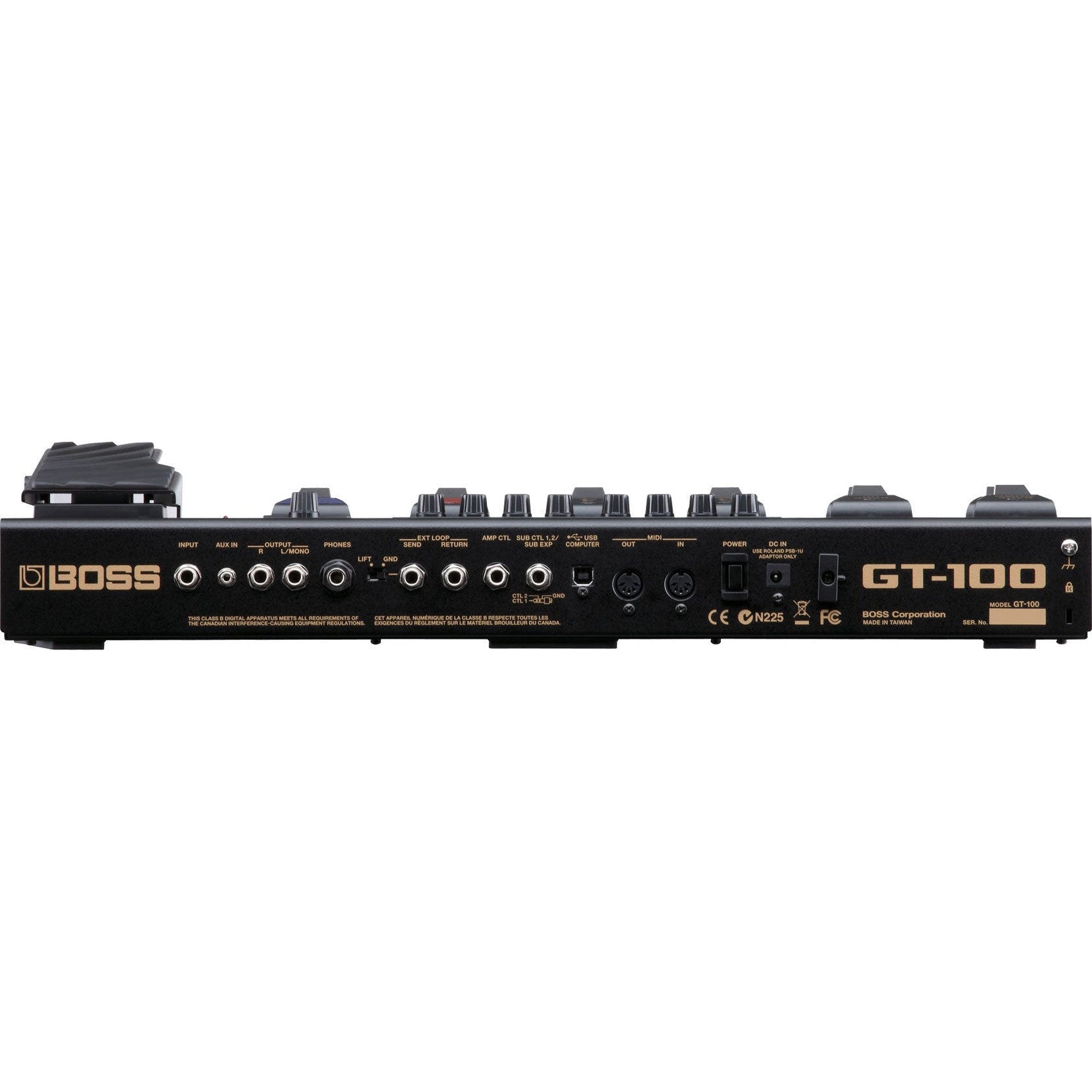 Pedal Multi Effect Boss GT-100-Mai Nguyên Music
