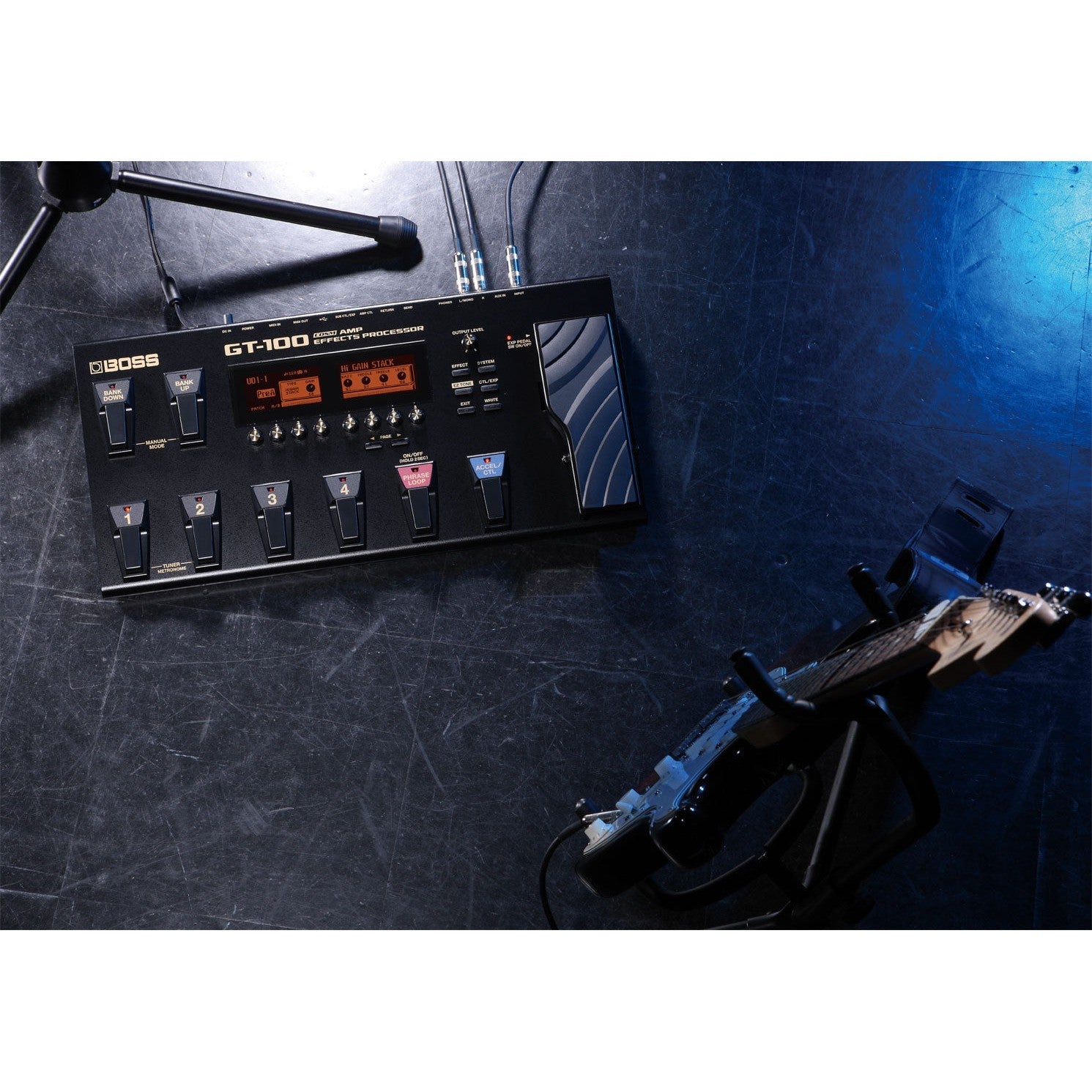 Pedal Multi Effect Boss GT-100-Mai Nguyên Music